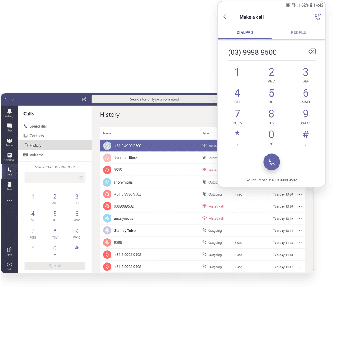 Microsoft Teams Calling